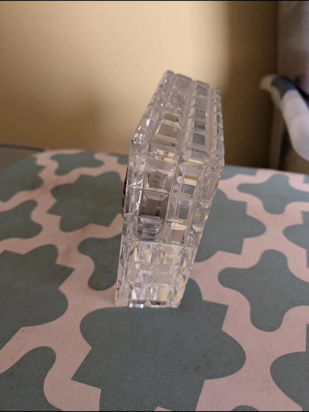 Waterford Crystal Quartz Desk Clock